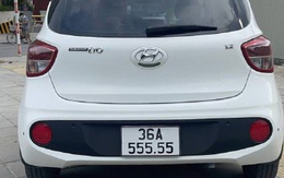 Bốc trúng biển số ngũ quý 5, chủ xe Hyundai Grand i10 ra giá 1,2 tỷ đồng, ngang Toyota Camry