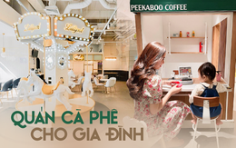 Cuối tuần không biết nên đi chơi cùng các con hay với bạn bè, cần chi chọn một trong hai khi đã có quán cà phê hợp cả người lớn lẫn trẻ nhỏ