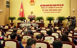 Chiều mai 7/6, HĐND Hà Nội triệu tập họp về công tác nhân sự