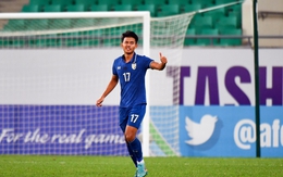 “Thần đồng” bóng đá Thái Lan dẫn đầu danh sách “Vua phá lưới” U23 châu Á 2022