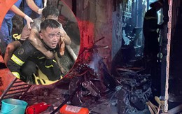 Chiến sĩ PCCC cõng nạn nhân khỏi biển lửa: Cầu thang đang bốc cháy, sàn gỗ bị biến dạng