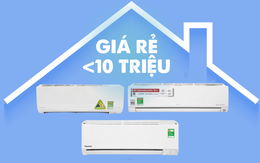 5 mẫu điều hòa Inverter tiết kiệm điện, giá rẻ dưới 10 triệu nên mua ngay