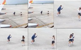 Cục Hàng không vào cuộc xác minh đoạn clip 2 bạn trẻ nán lại để quay video giữa sân bay