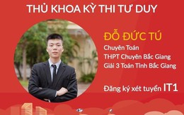 Xuất hiện Thủ khoa 3 tổ hợp xét tuyển kỳ thi đánh giá tư duy của Trường ĐH Bách khoa Hà Nội