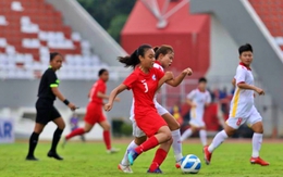 U18 nữ Việt Nam thắng 9-0 ở trận ra quân U18 Đông Nam Á 2022