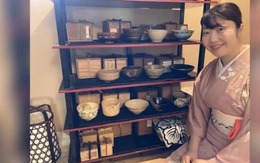 Thưởng trà trong chiếc bát cổ hơn 300 năm tuổi ở Nhật Bản