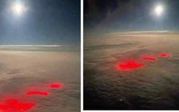 Phi công ghi lại cảnh cả vùng mây phát sáng đỏ rực, lời giải thích hóa ra thật gần gũi mà hiếm ai ngờ