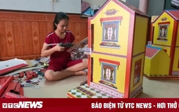 Làng vàng mã xuất bán hàng nghìn ô tô, xe máy, nhà lầu mùa lễ Vu Lan