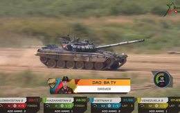 Tank Biathlon 2022: Đội tuyển Xe tăng Việt Nam đứng thứ 12 sau 5 lượt đấu