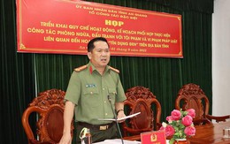 Đại tá Đinh Văn Nơi làm tổ trưởng Tổ công tác đặc biệt