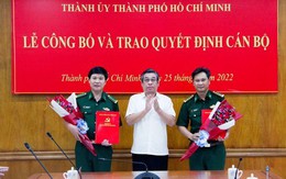 Trao Quyết định Phó Bí thư Đảng ủy cho Chỉ huy trưởng Bộ đội Biên phòng TP HCM