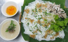 Chiều mưa bánh hỏi lòng heo