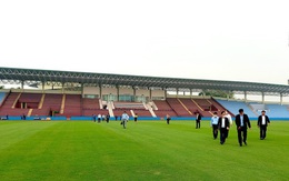 Sân Việt Trì đã sẵn sàng cho trận đấu U20 Việt Nam với U20 Palestine