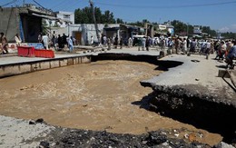 Chùm ảnh lũ lụt kinh hoàng ở Pakistan