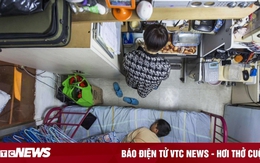 Cảnh sống mòn của dân nghèo Hong Kong trong những 'căn hộ quan tài'