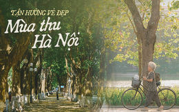 Những khoảnh khắc đẹp đến nao lòng của trời thu Hà Nội khiến ai cũng phải ngẩn ngơ