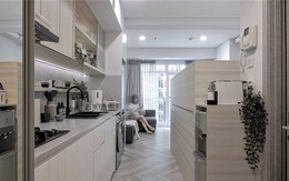 Căn hộ 27m² sở hữu thiết kế không gian lưu trữ thông minh