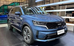 Đại lý nhận đặt Kia Sorento hybrid - SUV 7 chỗ tiêu thụ chỉ hơn 6 lít xăng 100 km, cạnh tranh Santa Fe