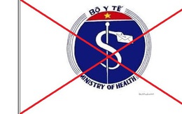Logo Bộ Y tế in hình con rắn ngậm phong bì: Cơ quan công an vào cuộc