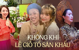 Sao Việt dự giỗ Tổ sân khấu: Trịnh Kim Chi làm lễ trang nghiêm, dàn nghệ sĩ rộn ràng tề tựu
