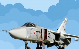 Tìm hiểu cường kích Su-24 được biên chế trong không quân Nga