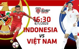 Bán kết AFF Cup 2022: Tương quan trước trận Indonesia - Việt Nam, 16h30 ngày 6/1/2023