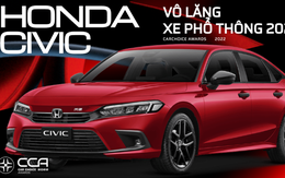 Honda Civic thắng giải ‘Vô lăng xe phổ thông 2022’