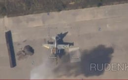UAV 'cảm tử' Nga phá hủy cường kích Su-25 Ukraine