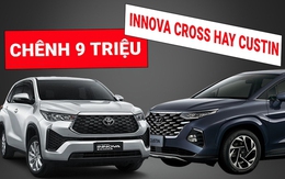 Toyota Innova Cross đấu Hyundai Custin tầm giá gần 1 tỷ: Xe Nhật tiết kiệm, xe Hàn nhiều trang bị tiện nghi
