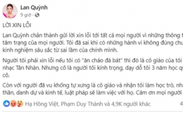 Vụ Đinh Trang "tố" 3 ca sĩ trẻ vô ơn: Lan Quỳnh lên tiếng xin lỗi... Tân Nhàn