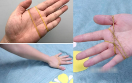 Mẹo gom tóc rụng trong nhà chỉ bằng dây chun