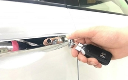 Công dụng chìa khóa cơ ẩn trong khóa thông minh ô tô