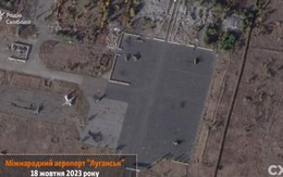 Hình ảnh vệ tinh tiết lộ thiệt hại ở sân bay Luhansk sau cuộc tấn công bằng tên lửa ATACMS
