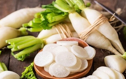 Tác dụng ít biết của củ cải trắng đối với sức khỏe và sắc đẹp