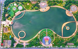 Hà Nội: Cận cảnh công viên được chi hàng trăm tỷ dù đã hoàn thiện nhưng vẫn để 'hoang hoá'