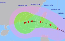 Bão KOINU sắp vào Biển Đông, cường độ rất mạnh