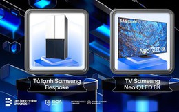 Better Choice Awards 2023: Samsung thắng đậm với 2 hạng mục Thiết bị gia đình