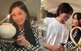Bà xã Jang Dong Gun khoe khoảnh khắc ngọt ngào bên chồng nhân dịp sinh nhật tuổi 51