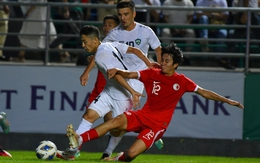 "Ngựa ô" U23 Hong Kong hết phép, thảm bại ở trận tranh HCĐ Asiad
