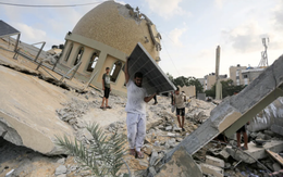 Hình ảnh Israel không kích, san phẳng loạt tòa nhà ở Gaza