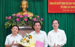 Đồng Tháp công bố quyết định về công tác cán bộ