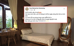 Điều tử tế giữa mùa lũ ở Huế: Homestay hỗ trợ chỗ ở miễn phí cho mọi người, biến khó khăn trở thành kỷ niệm đáng nhớ