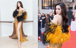 Hoa hậu Đỗ Thị Hà khoe chân dài, vai trần, chính thức lấn sân vào thương trường