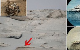 Tàu thám hiểm Curiosity của NASA phát hiện tảng đá giống hóa thạch xương trên bề mặt Sao Hỏa