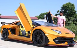 Chàng trai chế Lamborghini Aventador từ phế liệu giống như thật