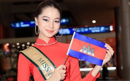 Dàn thí sinh Miss Earth 2023 diện áo dài khi đến Việt Nam