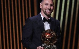 Chính thức công bố điểm số bầu chọn Quả bóng vàng 2023: Messi bỏ xa Haaland, Mbappe