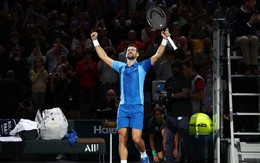 Vô địch Paris Masters, Novak Djokovic có danh hiệu Masters 1000 thứ 40 trong sự nghiệp