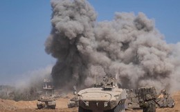 Xe bọc thép Eitan mới nhất của Israel lần đầu xuất hiện ở Dải Gaza