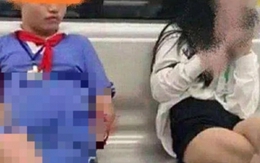 Bức ảnh nhạy cảm trên tàu điện ngầm gây "bão": Bao nhiêu cha mẹ đã vô tư bỏ qua việc dạy con điều này?